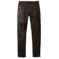 thumbnail image 4 of Pantalones casuales delgados y cónicos para hombre a juego con caqui oscuro 30, 4 of 7