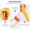 thumbnail image 3 of CTIRCHIU 3Pcs Yellow Reflective Camping Tent Rope Durable Windproof Tent Guyline Accessories, 3 of 5