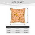 thumbnail image 4 of Haiem Plaid Sunflower Print Velvet Soft Solid Decorative Square Throw Pillow Covers Set with Elegant Piping Christmas Cushion Case for Sofa Bedroom Car-16"x16", 4 of 8