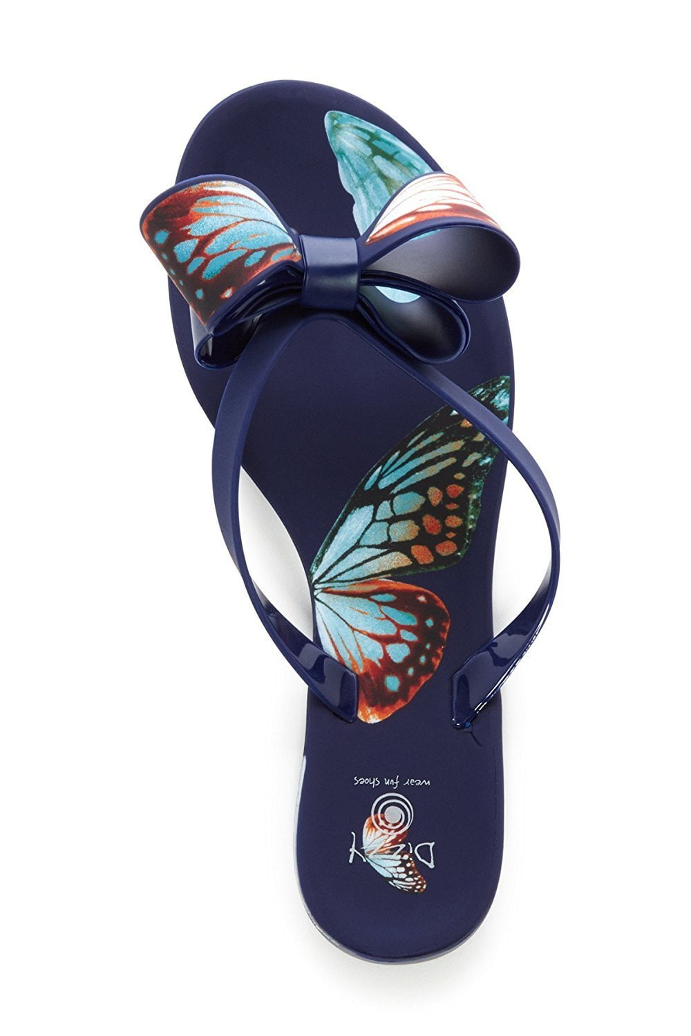 jelly butterfly sandals