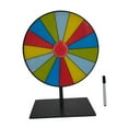 thumbnail image 3 of Juego de mesa giratoria con premios de sobremesa Mesa giratoria con premios y bolígrafo borrable Ruleta borrable 15 cuadrícula, 3 of 9