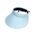 thumbnail image 2 of Women Sun Visor Hat Beach Cap Lightweight Breathable and Soft Sun Protection, 2 of 7