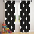 thumbnail image 5 of 2 Panels Print Pattern Nursery Curtains Boys Girls Kids Window Drapes for Living Bedroom Playroom Room Decor Rod Pocket 42x84 Inch, 5 of 5