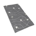 thumbnail image 2 of Disketp Airplane Routes Around The World Print Bathroom Towels,Cotton Towel,Soft Towels For Kitchen And Bath, 2 of 9