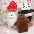 thumbnail image 2 of Muñeca de peluche con dibujos animados de oso desnudo, supersuave, 30 cm, 2 of 5