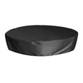 thumbnail image 2 of jinwen 6.23ft Above Ground Pool Cover Dustproof Protection Garden Above Ground Solid black, 2 of 9