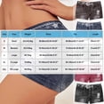 thumbnail image 3 of zbxnLI Women's Biker Shorts Vintage High Waist Yoga Shorts Slim Workout Running Shorts Activewear, 3 of 6
