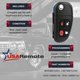 thumbnail image 3 of Car Key Fob Keyless Entry Remote Flip fits 2001 2002 2003 2004 2005 2006 2007, 3 of 5