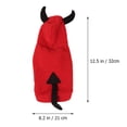 thumbnail image 2 of Minkissy 1 Set Cute Dog Costumes Themed for Photo Taking XS, 2 of 7