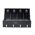 thumbnail image 5 of 18650 Battery Case Holder, 4 Pcs 4 Slots x 3.7V DIY Battery Storage Box, in Parallel Black Plastic Batteries Case with Pin for Soldering 4 x 18650, by, 5 of 5