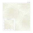 thumbnail image 6 of NextWall  Aruba Palm Peel and Stick Wallpaper 27 in. W x 18 ft. L - Sea Salt, 6 of 8