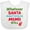 AA-White, variant on Inktastic Christmas Whatever Santa Doesn't Bring Me Mimi Will Boys or Girls Baby Bib