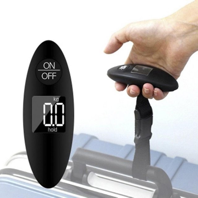 Báscula de viaje digital para colgar equipaje para un peso preciso del equipaje