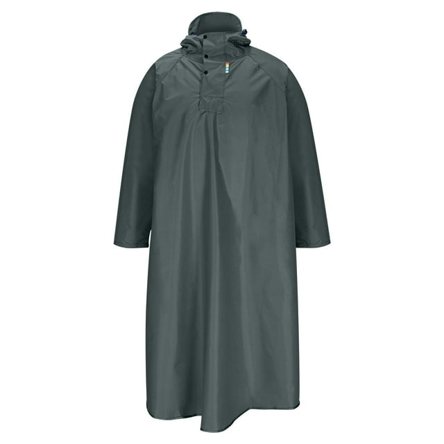 Imperméable pour Hommes, Manches Longues en EVA Imperméable, Design Demi-Bouton, Pliable pour Randonnée Protection contre les Tempêtes et Voyage
