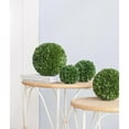 thumbnail image 2 of A&B Home 8.5" Faux Boxwood Topiary Ball - Green-Color:Green,Style:Botanical, 2 of 7