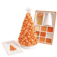 thumbnail image 3 of Dreamy Beaded Christmas Tree DIY Kit, Enjoyable Screen-Free Activity for Adults and Kids to Build Elegant Seasonal Home Accents (Orange), 3 of 4