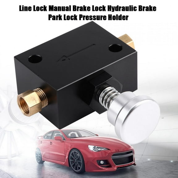 Line Lock Manual Brake Lock Hydraulic Brake Park Lock Pressure Holder for Cars Trucks