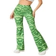 thumbnail image 1 of Bootcut Yoga Pants for Women Ripple Wide Leg Bell Bottom Flare Trouser, 1 of 5