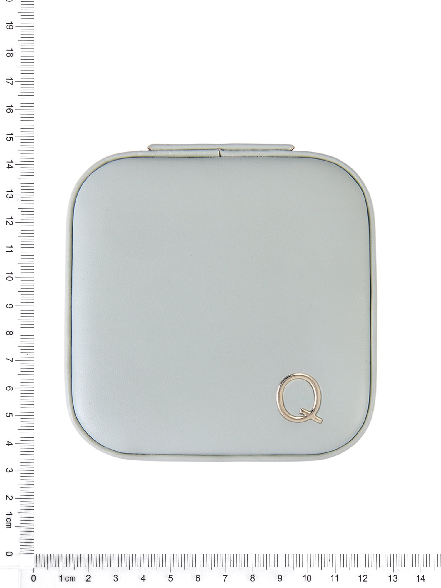 Time and Tru Square Sage Initial "Q" Jewelry Organizer