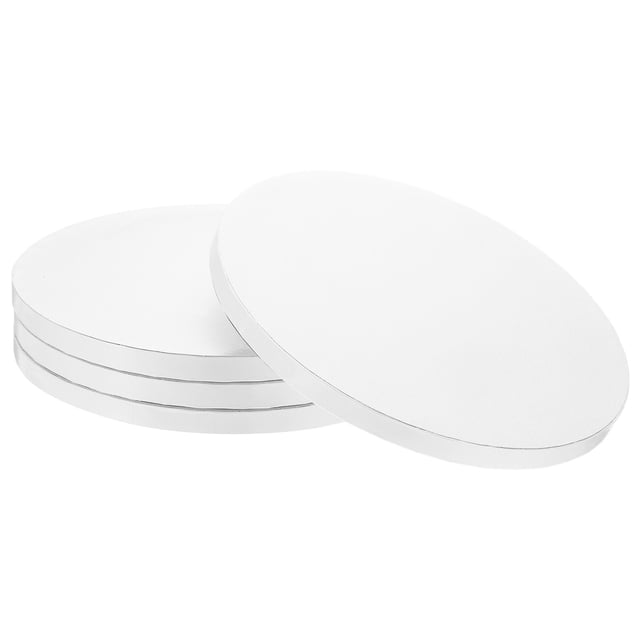 1 Set Cake Boards, 10 Inch/12 inch Round Cake Drum Circle Cake Base Grease Proof Pastry Board Gold