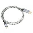thumbnail image 6 of T0404‑1 High Definition Video Cable Wire Type C to DP 8K 1.4 Adapter Cable 1m, 6 of 8