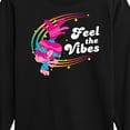 thumbnail image 3 of Trolls - Feel The Vibes Poppy - Toddler & Youth Long Sleeve Graphic T-Shirt, 3 of 5