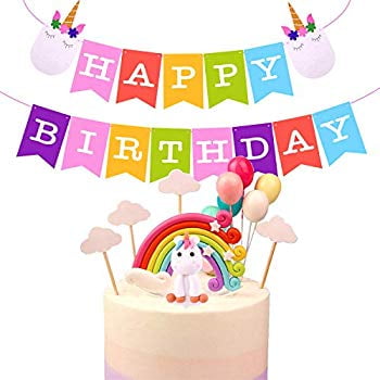 Rainbow Unicorn Cake Toppers Kit Cake Decorations For Kids Birthday Party Supplies With Colorful Unicorn Birthday Banner Clouds Balloon Birthday Cake Decorations For Rainbow Theme Unicorn Walmart Com Walmart Com Rainbow Unicorn Cake Toppers Kit Cake Decorations For Kids Birthday Party Supplies With Colorful Unicorn Birthday Banner Clouds Balloon Birthday Cake Decorations For Rainbow Theme Unicorn Walmart Com Walmart Com