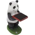 thumbnail image 2 of ZOUSSIQI Watch Display Stand, Resin Figurine Model Holder, Modern Decor for Home Office Store, Handmade 3D Design, Gift for Families and Friends (Panda) CA919-20870, 2 of 8
