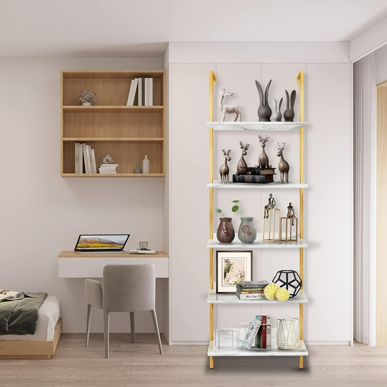 Modern wall online mounted bookcase