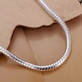 thumbnail image 4 of opvise Bracelet Thin Silver Plated Women Shining Bangle for Party, 4 of 8