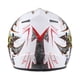thumbnail image 4 of Para la versión de casco de bicicleta de playa personalizado para jóvenes, casco integral de kart con diseño de fantasma de fuego, 4 of 6