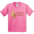 thumbnail image 3 of Inktastic Peanut Allergy Alert Youth T-Shirt, 3 of 5
