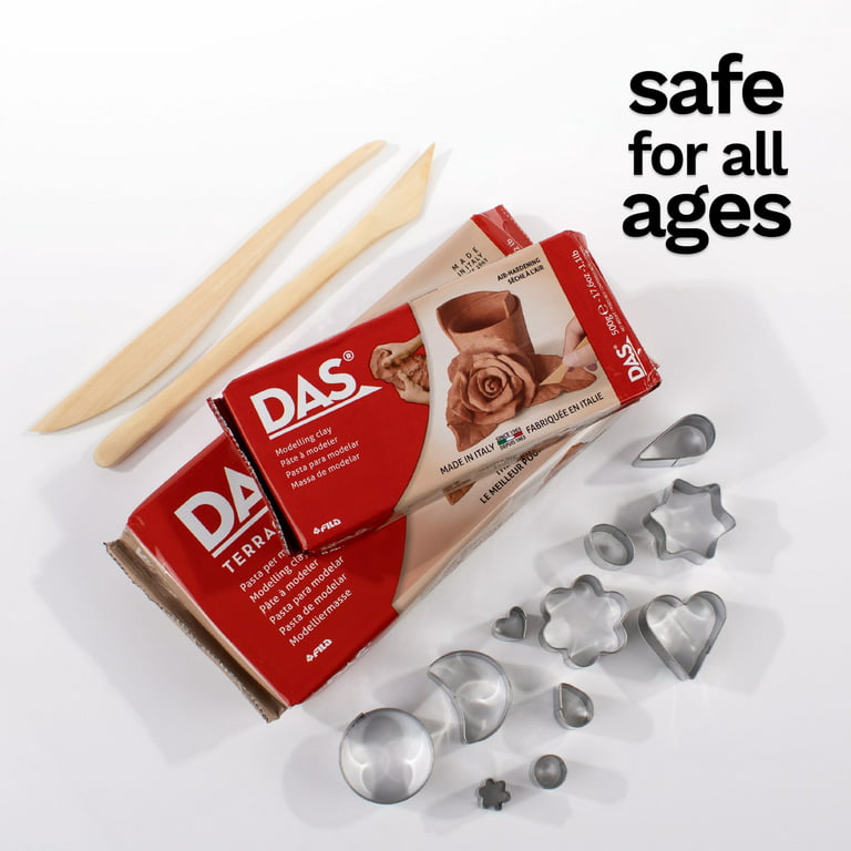 DAS Air Drying Clay - 1kg - Terracotta - Findel A & D
