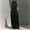 #282-Black, variant on TaTaai Womens Summer Set Stand Collar Sleeveless Top with Loose Wide Leg Pants Solid Soft Breathable Casual Linen Two Piece Outfit Gift