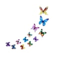 thumbnail image 1 of 12 pegatinas de pared de mariposas luminosas 3D, decoración de pared, decoración decorativa del hogar, pegatinas de arte de pared para habitación infa Vistoso, 1 of 8