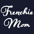 thumbnail image 2 of Frenchie Mom - Script - Women's Fitted T-Shirt, 2 of 2