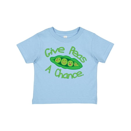 

Inktastic Give Peas a Chance. Gift Toddler Boy or Toddler Girl T-Shirt