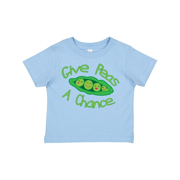 Inktastic Give Peas a Chance. Boys or Girls Toddler T-Shirt