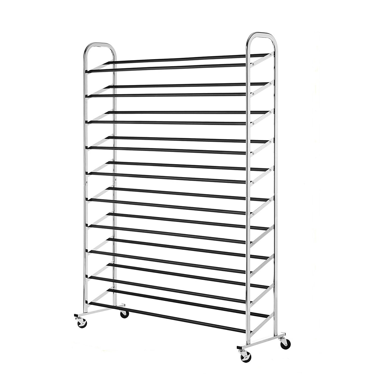 60 pair shoe rack
