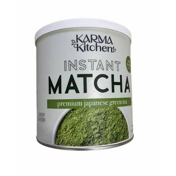 Karma Kitchen Instant Matcha Powder – Premium Japanese Green Tea, 3.5oz (100g)