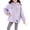 Purple, variant on Boys Girls Hooded Windbreaker Jackets Multi Pockets Oversize Fit Waterproof Raincoat Teen Kids Zip up Lightweight Girls Lightweight Rain Jacket Hooded