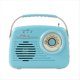 thumbnail image 1 of Radio Bluetooth Multifuncional Vintage de Diseño Retro con Conectividad USB, Bluetooth, SD, FM y AUX, Ideal para el Hogar y la Oficina C, 1 of 5