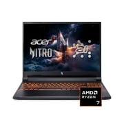 Acer Nitro V 16” (1920 x 1200) WUXGA 180Hz Gaming Laptop, AMD Ryzen 7, NVIDIA RTX 5050, 16GB RAM, 512GB, Windows 11, Obsidian Black