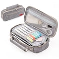 thumbnail image 1 of Large Capacity Pencil Bag Solid Color Stationery Bag Student Pencil Box, 1 of 3