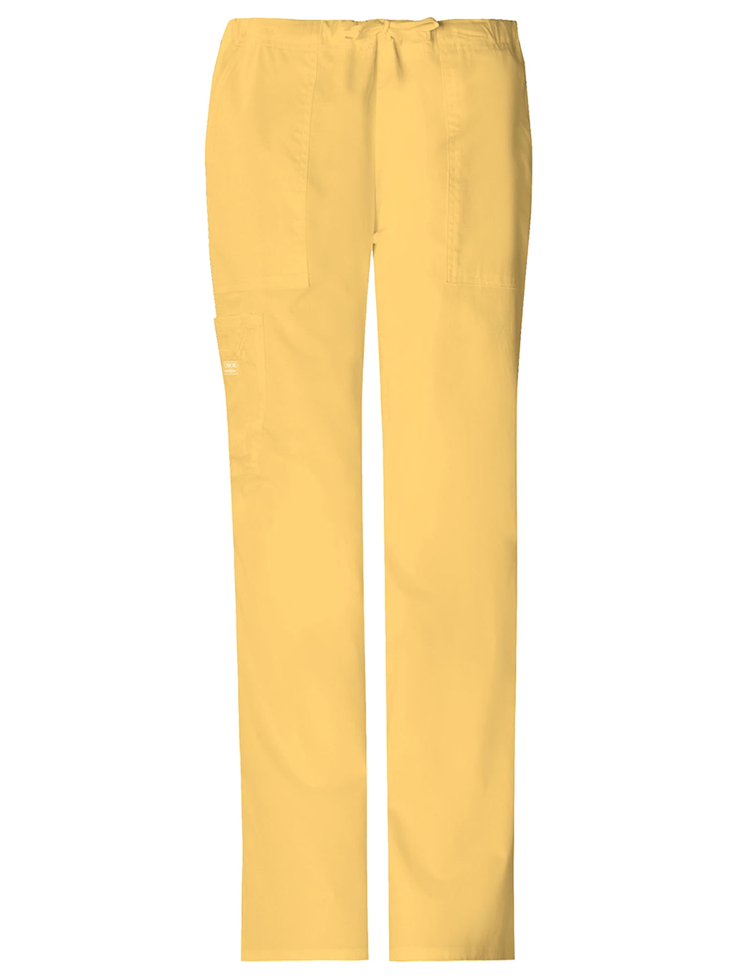 Cherokee Workwear Women's Mid Rise Drawstring Cargo Pant