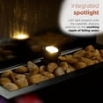 thumbnail image 4 of Alpine Corporation MLT102S Indoor Zen Mirror Waterfall Floor Fountain with Stones and LED Lights, 48 inches, Silver, 4 of 13