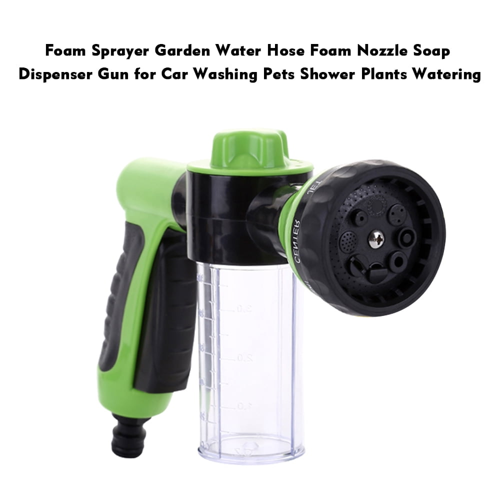 Meterk Foam Sprayer Garden Water Hose Foam Nozzle Soap Dispenser for