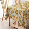 thumbnail image 4 of Orange Tablecloth Summer Tangerine Indoor Outdoor Little Cutie Birthday Party Table Cloth Kitchen Dining Room Table Cover Decoration, 4 of 5