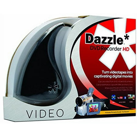 Corel Dazzle Dvd Recorder Hd Video Capture Device + Video Editing Software [Pc Disc]
