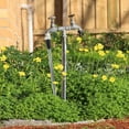 thumbnail image 2 of Boyau en Acier Inoxydable 1 Pi Boyau de Jardin Arrosage de Jardin Raccorder Tuyau Rallonge de Boyau d'Eau, 2 of 8